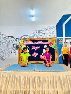 International Yoga Day Celebration 2026 - Best Academic School in Chhattisgarh