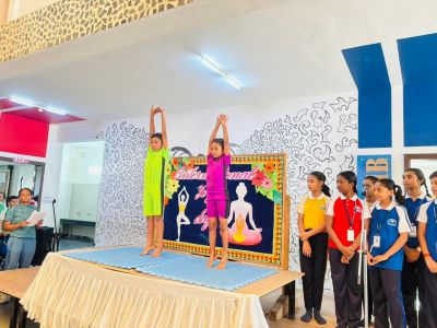 International Yoga Day Celebration 2026 - Best Academic School in Chhattisgarh